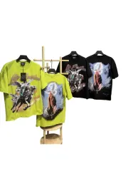 American-style dark desert religious short-sleeved shirt 2 colors 29068952