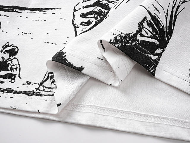 American-style alien-themed fun and light luxury short-sleeved shirt 3 colors 29068975