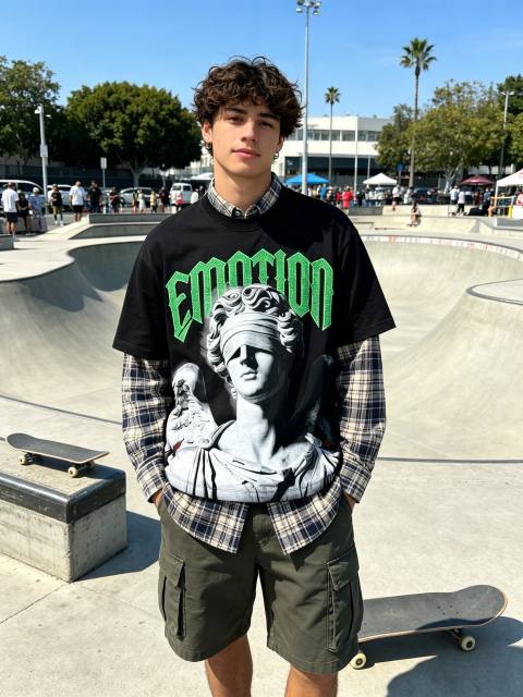 American-style dark sculpture light luxury daily commuting short-sleeved shirt 2 colors 29066528
