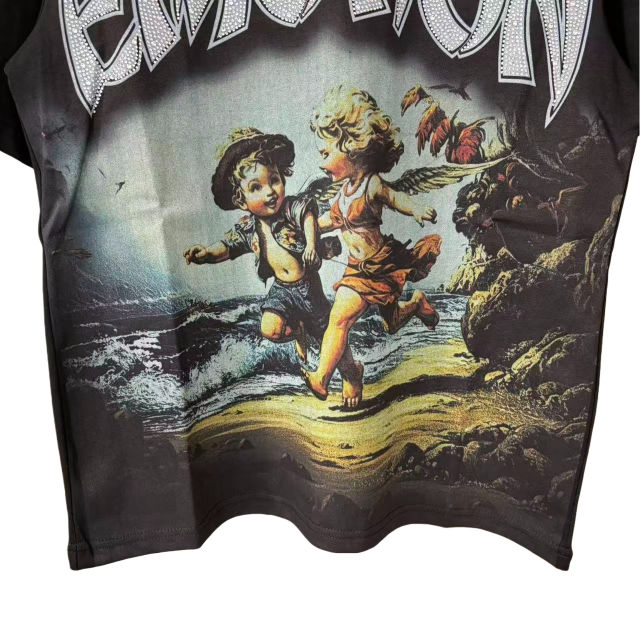 Seaside Kids Printed Rhinestone Tee 28641970