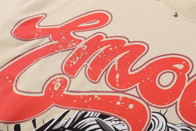 niche Thorn God Statue vintage rivet large logo T-shirt 29069199