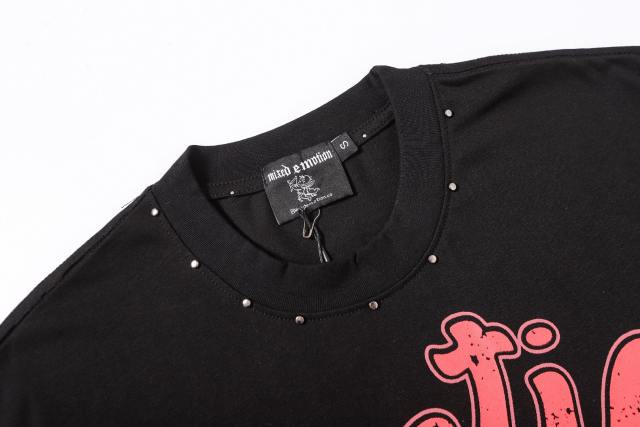 niche Thorn God Statue vintage rivet large logo T-shirt 29069199