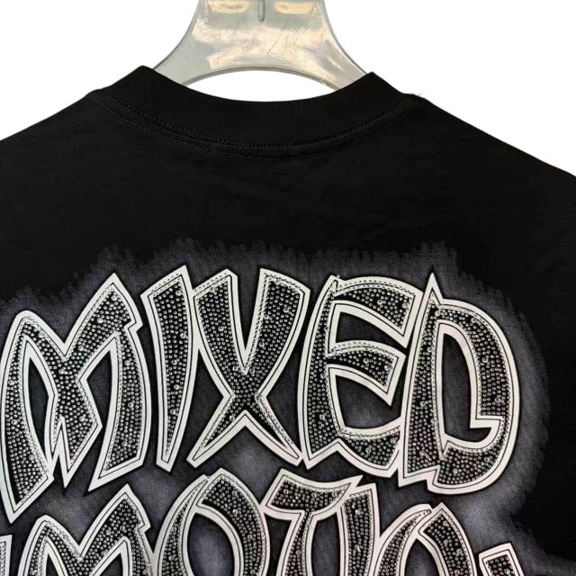 Angel Rhinestone Print T-Shirt - Oversized Streetwear tee 28978762