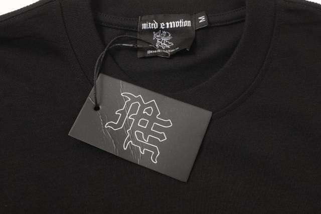 Double-sided wear love and hate Cupid rivet large logo high street lazy style T-shirt 29065224