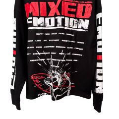 Red and White Letter Angel Print Long Sleeve T-Shirt 28632437