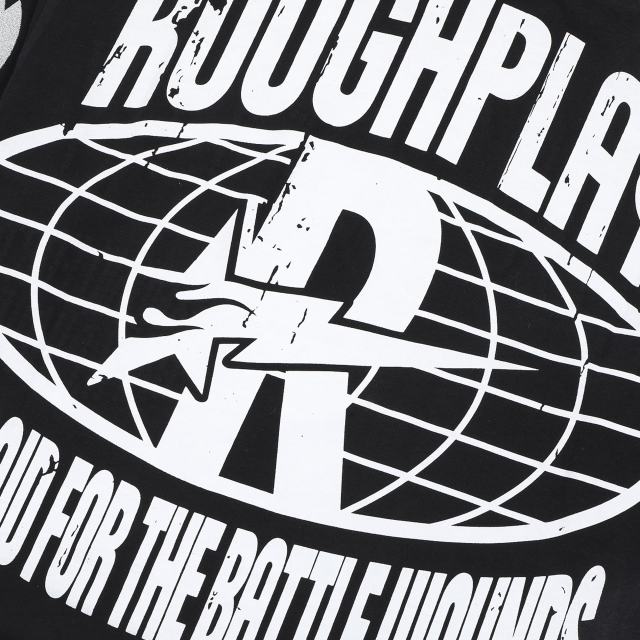 Yellow Sand Skull Rhinestone Print Washed Version Long Sleeve T-Shirt 28758388