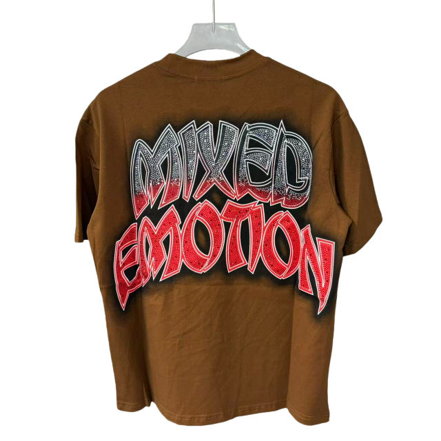 Apocalypse Escape Printed Rhinestone Tee 28641974