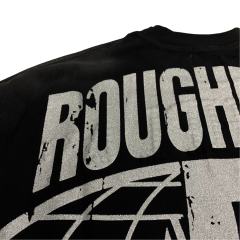 Praise to the Most High Rhinestone Print Washed Version Long Sleeve T-Shirt 28758389