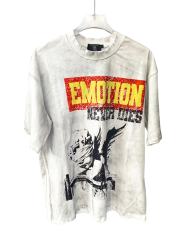 Emotion Never Dies  Angel Print T-Shirt - Oversized Vintage Washed tee 28978779