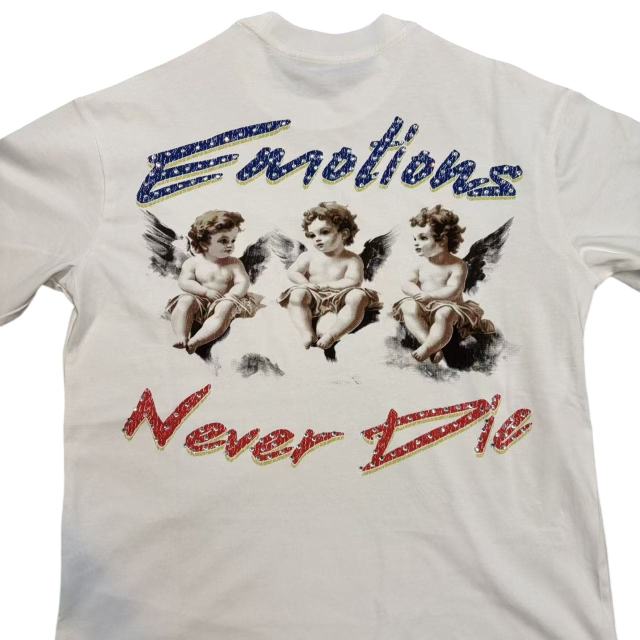 Vintage Cupid Print T-Shirt - Unisex Oversized Streetwear tee 28978776
