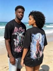 American-style dark desert religious short-sleeved shirt 2 colors 29068952