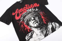 niche Thorn God Statue vintage rivet large logo T-shirt 29069199