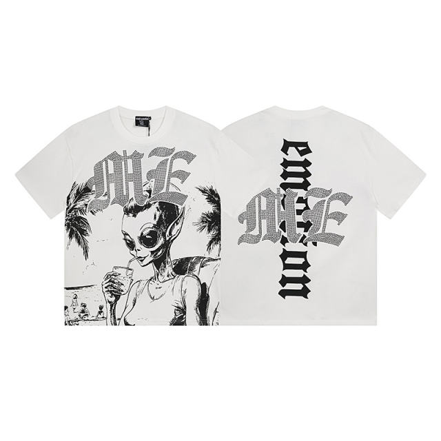 American-style alien-themed fun and light luxury short-sleeved shirt 3 colors 29068975