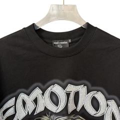 Zombie Graveyard Rhinestone Print T-Shirt - Oversized Streetwear tee 28978766