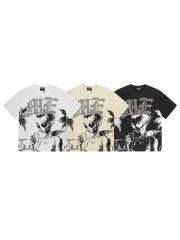 American-style alien-themed fun and light luxury short-sleeved shirt 3 colors 29068975