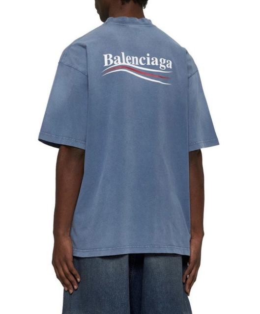 1:1 Qulaity BLCG Bow Print Black Tee
