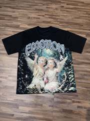 American-style vintage romantic angel short-sleeved shirt 29065330