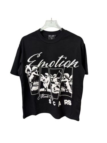 Cupid Four-Panel Print T-Shirt - Vintage Oversized Streetwear tee 28978774