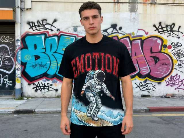 American-style surfing space-themed light luxury daily commuting shirt 2 colors 29064863