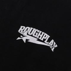 R Ruoeli Grocery Silver Hot Stamping Print Washed Version Long Sleeve T-Shirt 28758379