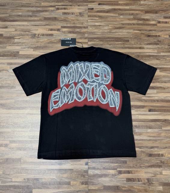 American-style dark apocalyptic punk light luxury daily commuting short-sleeved shirt 2 colors 29068945