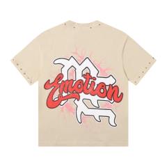 niche Thorn God Statue vintage rivet large logo T-shirt 29069199