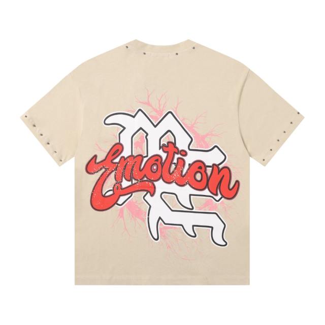 niche Thorn God Statue vintage rivet large logo T-shirt 29069199