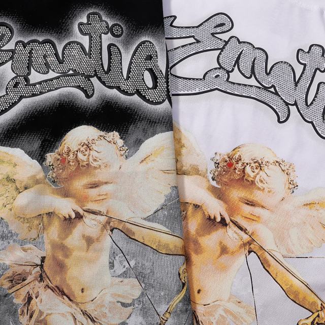 Archer's Wreath Angel Rhinestone Print tee 2 colors 28695001