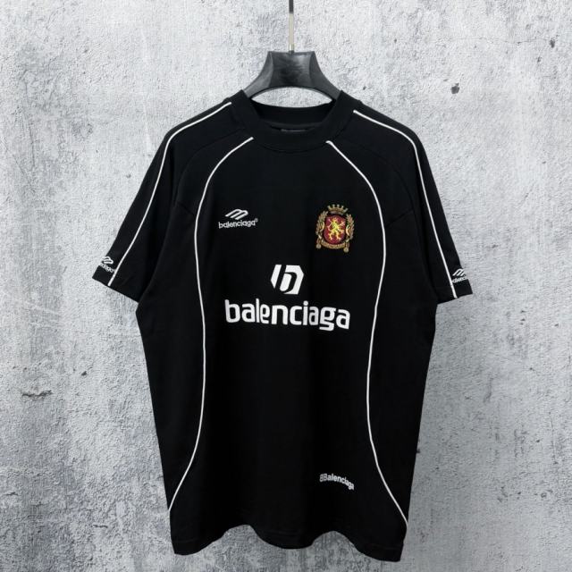 BLCG Soccer Jersey Style Oversized Cotton T-Shirt