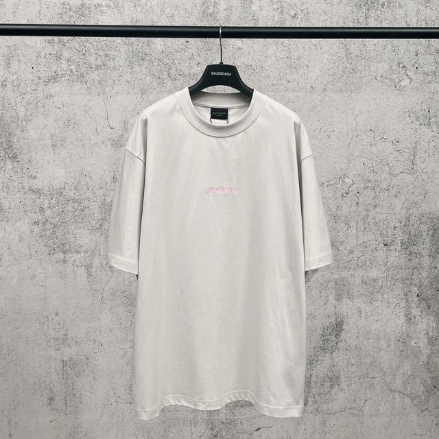 BLCG Embroidered Logo Oversized Cotton T-Shirt