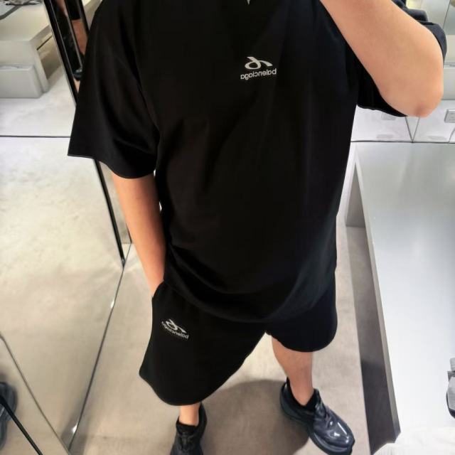 1:1 Quality BLCG Logo Sweat Shorts
