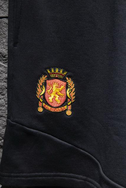 balenciaga embroidery black  shorts
