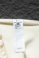 balencisga classic black and white shorts