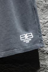 balencisga classic black and white shorts