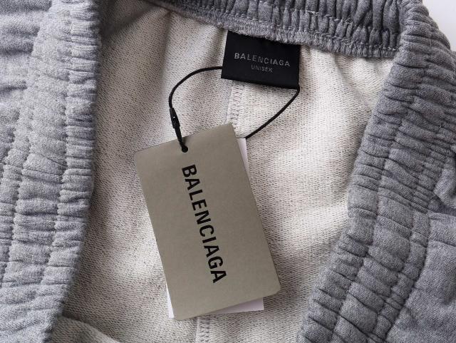 Balenciaga classic grey and light grey shorts