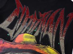 Western Cowboy ET Rhinestone Print Washed Tee 29105635