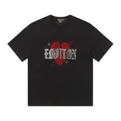 American-style sweet and cool love theme light luxury daily commuting shirt 2 colors 29064996