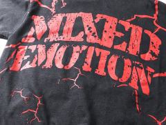 Crack Red Skull Zombie Zipper Print Washed Hoodie 29116526