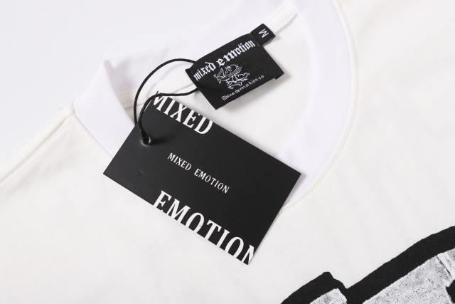 Cracked 3D letter white loose-fitting drop-shoulder short-sleeved T-shirt 29069167