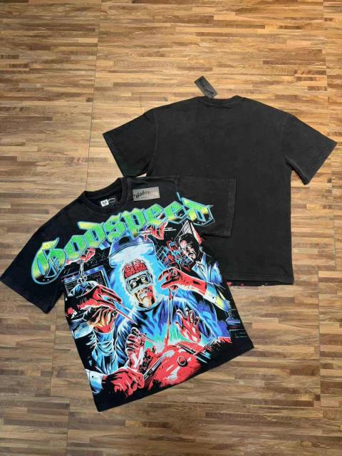 Horror Craniotomy Rhinestone Print Washed Tee 29106669