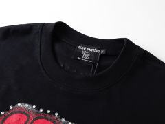 Blurry Archery Angel Rhinestone Print Washed Tee 2 colors 29105648