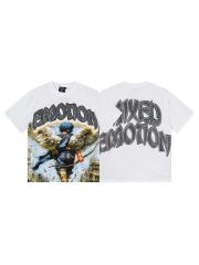 Archer Angel Back Rhinestone Print Tee 29105628