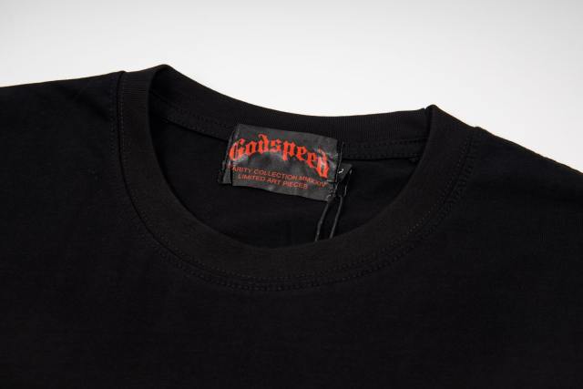 Skeleton Rock Band Electric Guitar Distressed Black Short-Sleeve T-Shirt 29053413