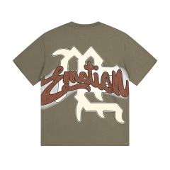 Wreath Blindfolded Cupid Rhinestone Print Washed Tee 29105643
