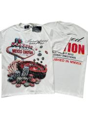 Las Vegas Casino Rhinestone Print Washed Tee 29105646