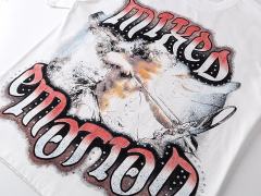 Blurry Archery Angel Rhinestone Print Washed Tee 2 colors 29105648