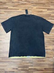 Fallen Skull Astronaut Rhinestone Print Washed Tee 2 colors 29106666