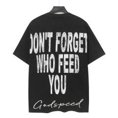 Full Moon Double Doberman Pinscher Logo Vintage Black Short-Sleeve T-Shirt 29053399