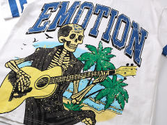 American West Coast vacation punk style short-sleeved shirt 29068958