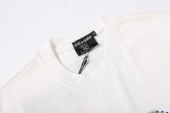 Bandage-blindfolded angel gradient Gothic diamond-studded T-shirt 2 colors 29069184